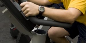 Motionscykler i gym